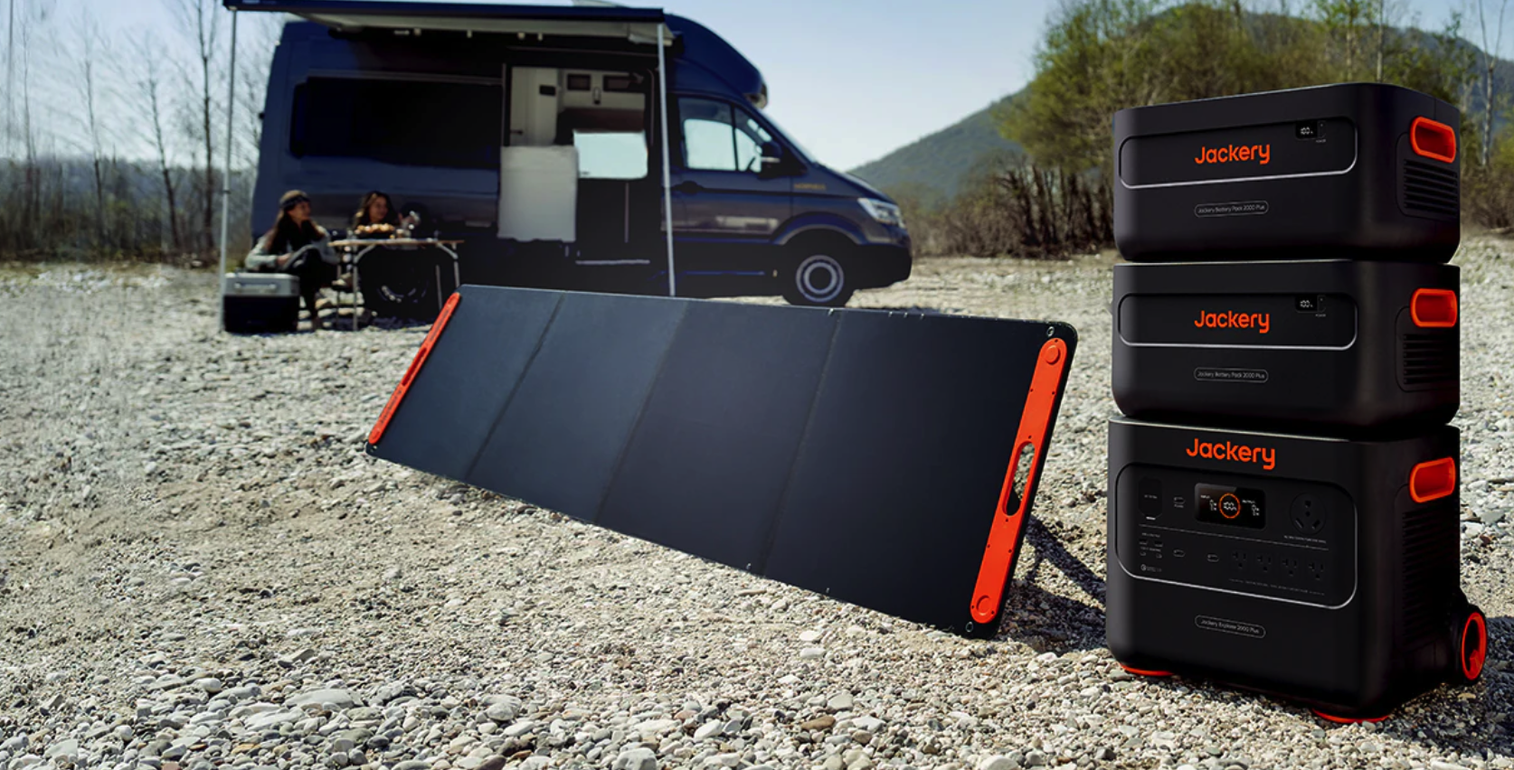 The Jackery Solar Generator 2000 Plus