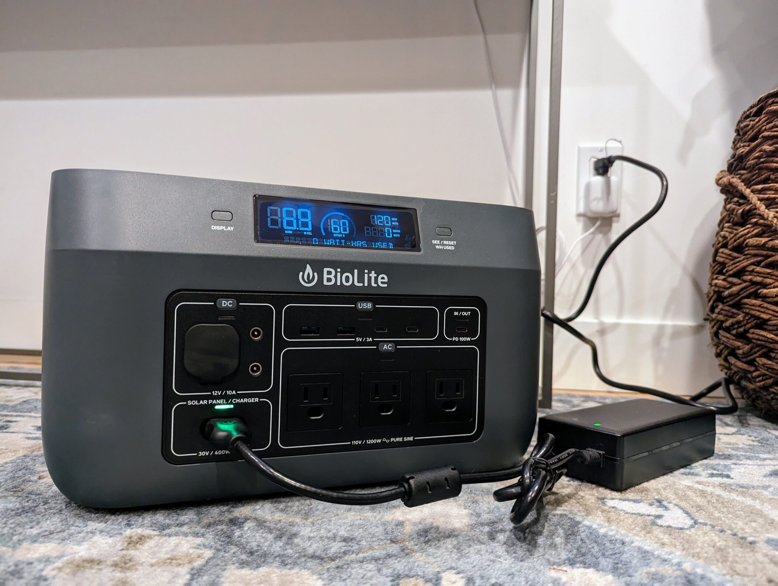 BioLite BaseCharge 1500 Portable Power Station