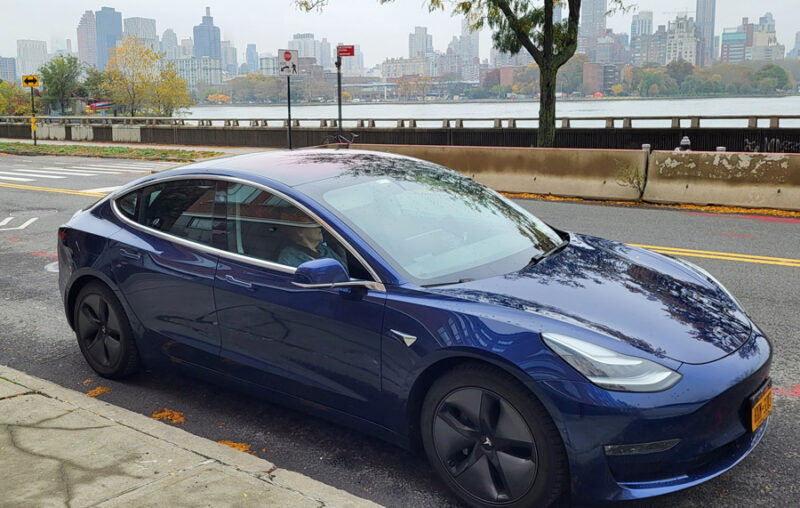 Leaving NYC in a Model 3