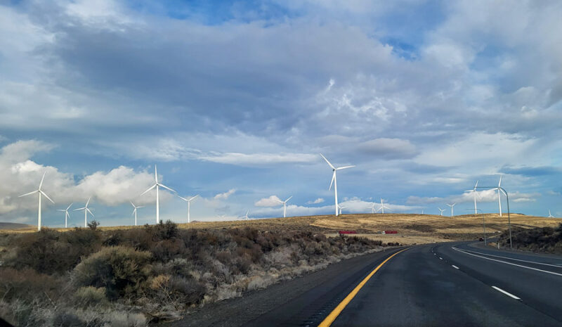 Wind Turbines in Western United States