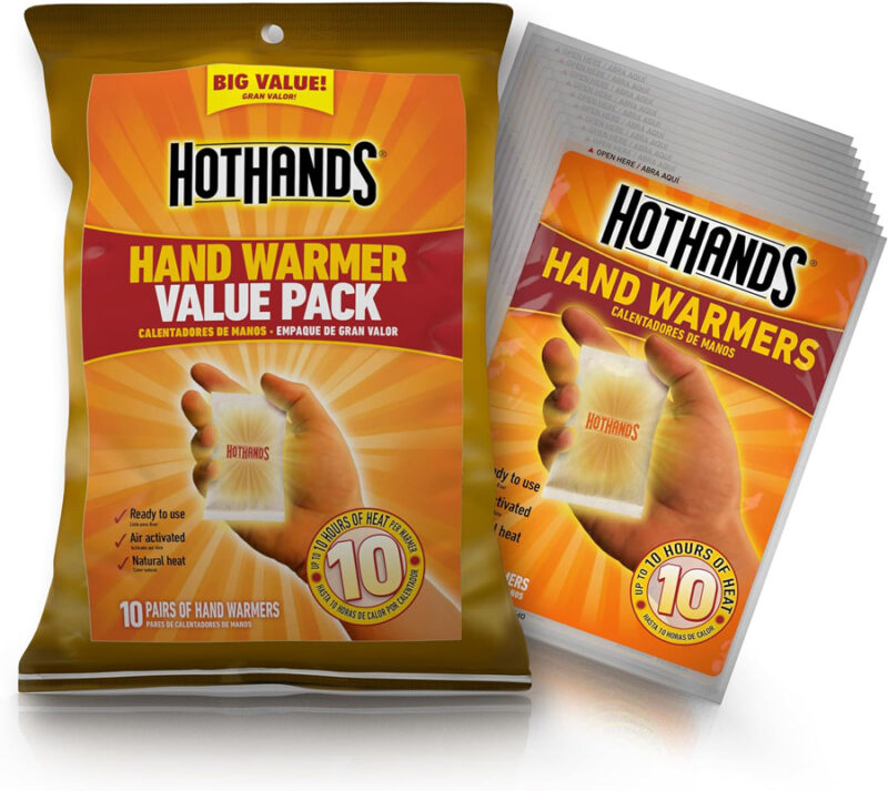 Hot Hands Disposable Handwarmers.