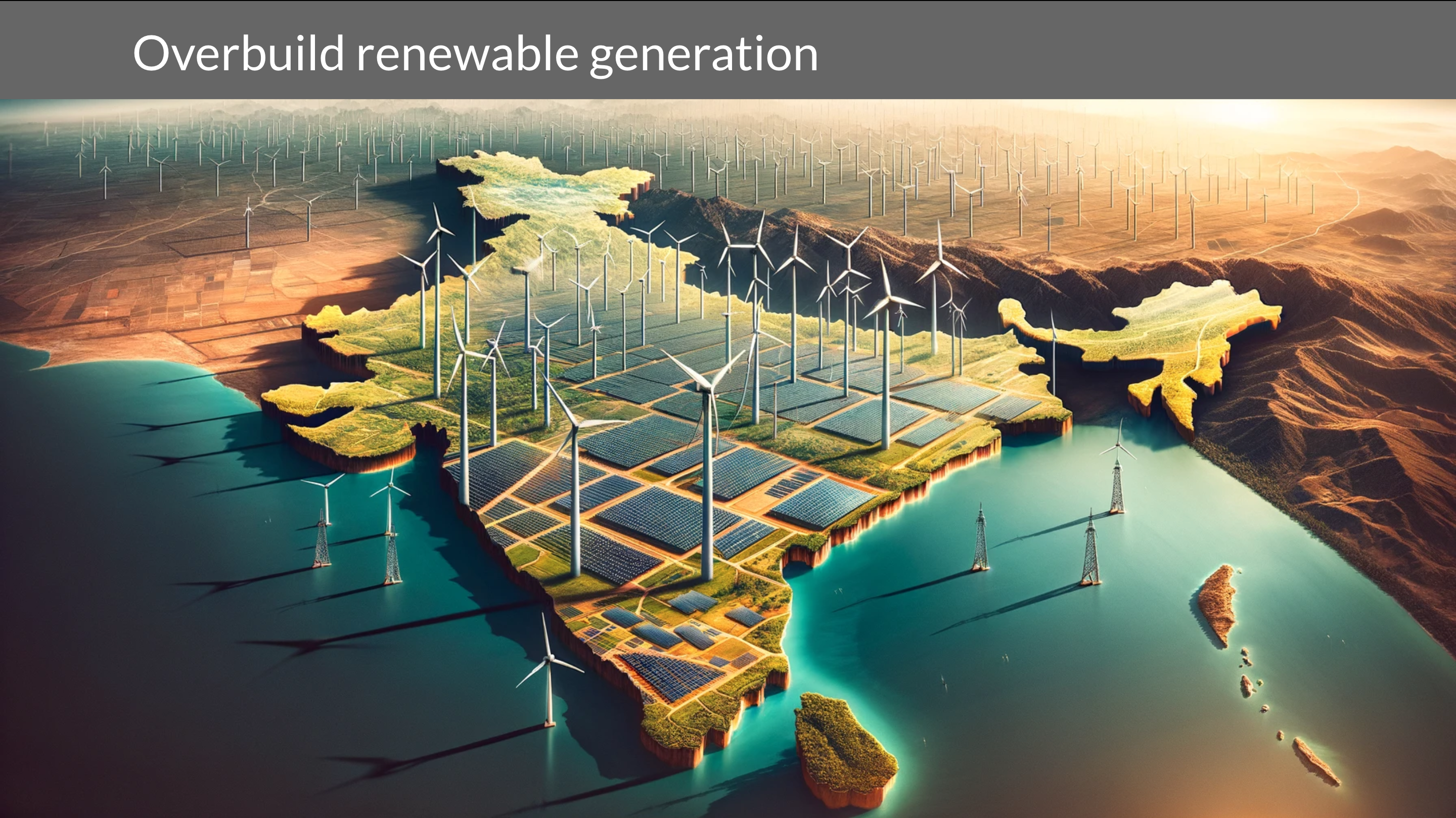 Slide from Michael Barnard's presentation to India Smart Utility Week on The Short List of Climate Actions That Will Work