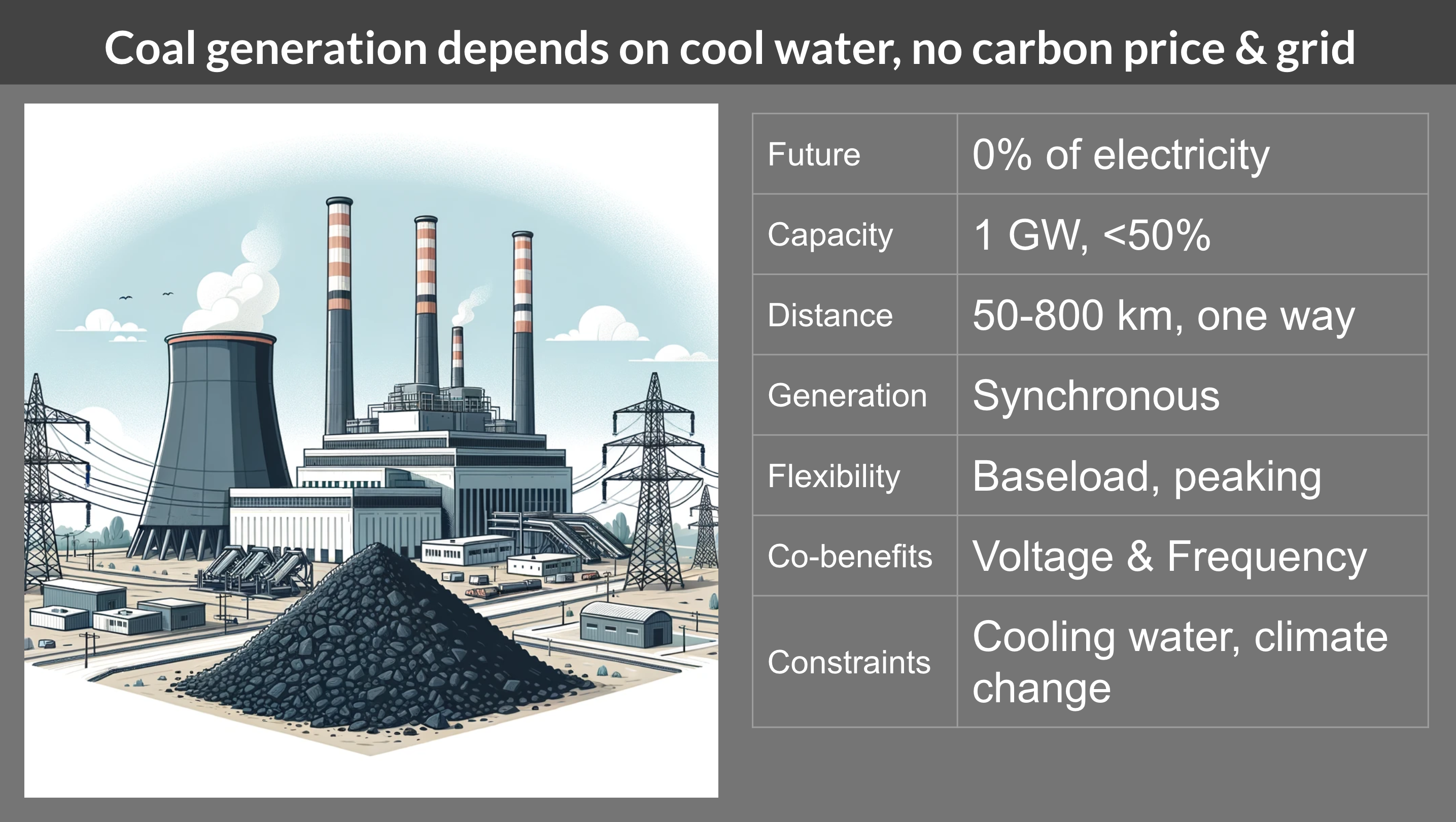 Slide from presentation from seminar series with Indian utilities by author