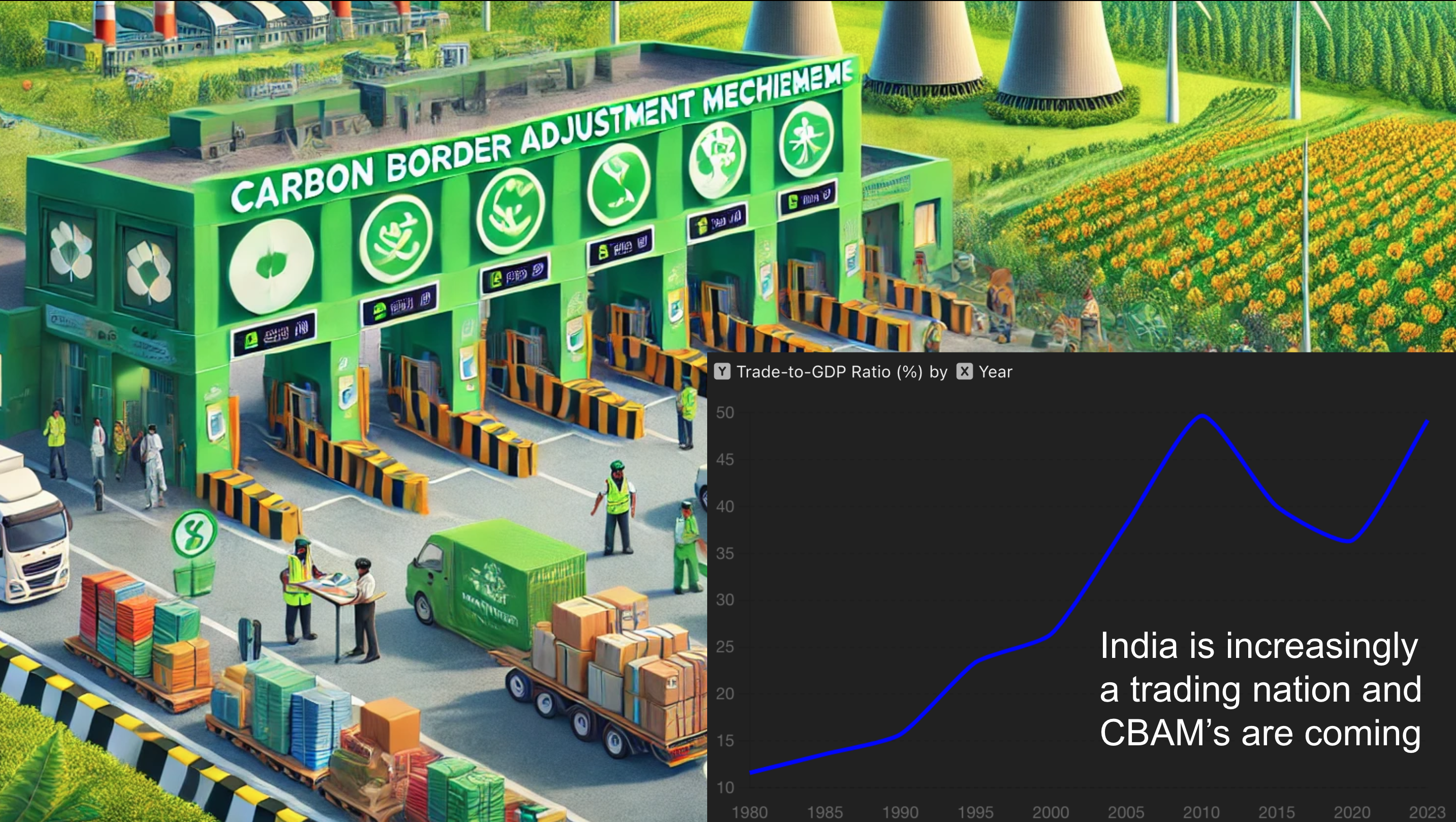 Slide from Indian utilities seminar on carbon pricing by Michael Barnard, Chief Strategist, TFIE Strategy