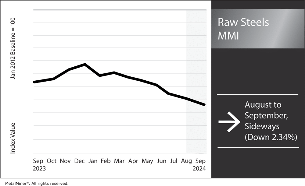 Raw Steels MMI, September 2024