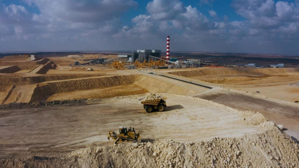 APCO's oil shale mine and power plant in Jordan