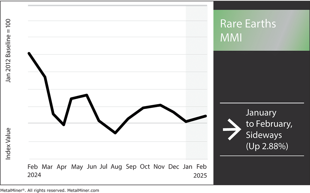 Rare earths MMI, February 2025