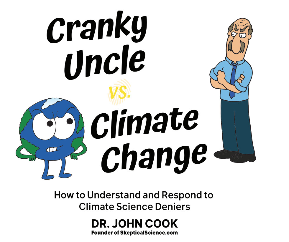 Cover of John Cook's book Cranky Uncle vs Climate Change